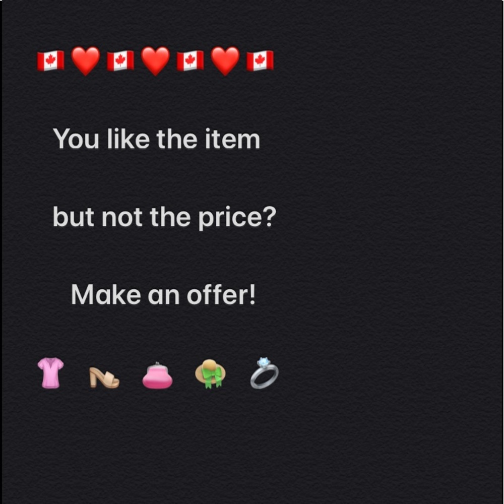 Open to bargain!